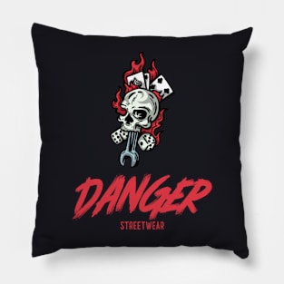 Danger Streetwear Pillow