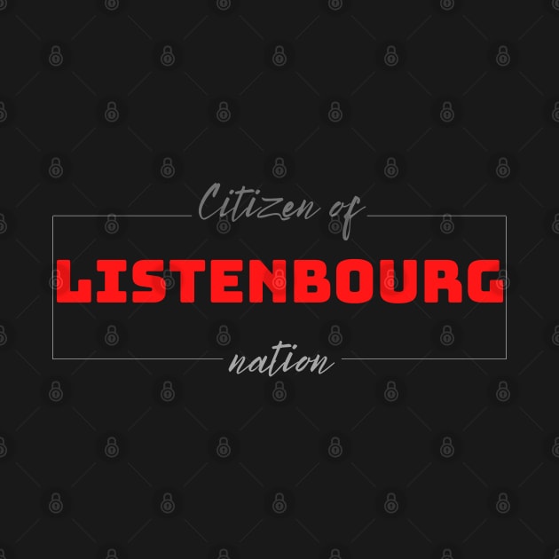 Listenbourg by Vibe Check T-shirts