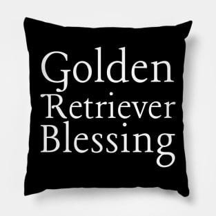 Golden Retriever Quote Pillow