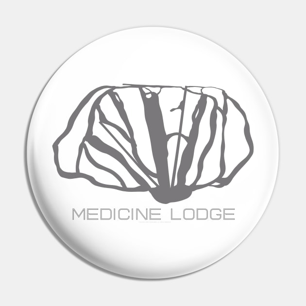 Medicine Lodge Resort 3D Pin by Mapsynergy