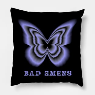 Bad Omens butterfly design Pillow