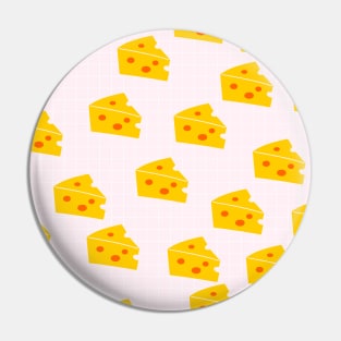 Cute Cheese Pattern Pin