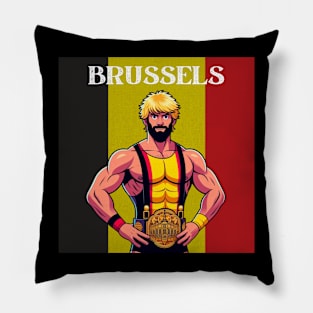 Brussels Pro Wrestling Champion Belgian Pillow