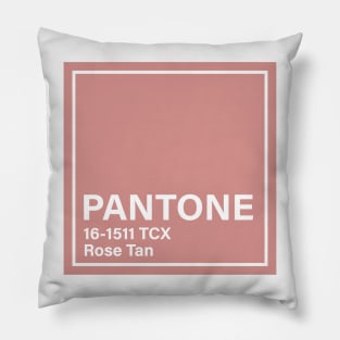 pantone 16-1511 TCX Rose Tan Pillow