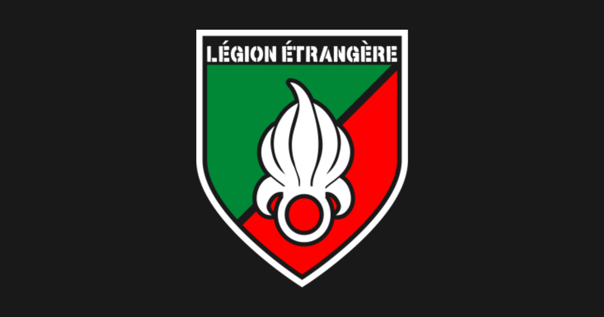 Legion Etrangere Rep Foreign Legion Logo - Soldier - Gobelin | TeePublic PL