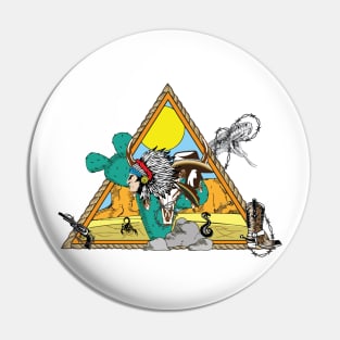 Piramid Desert Pin