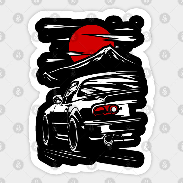 Mazda Mx 5 Miata Mazda Mx5 Miata Sticker Teepublic