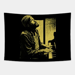 YELLOW MARVIN GAYESOUL Tapestry