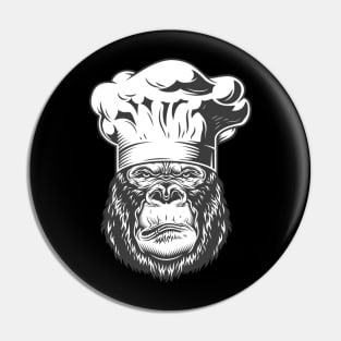 head gorilla Pin