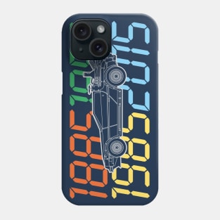 Delorean Time Circuits Phone Case