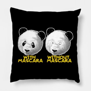 Mascara Panda Pillow