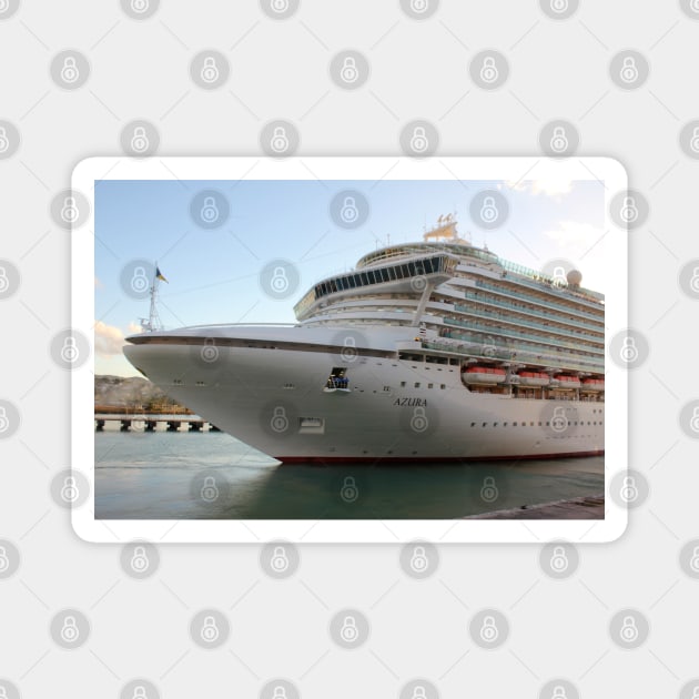 MV Azura cruise ship Magnet by Christine aka stine1