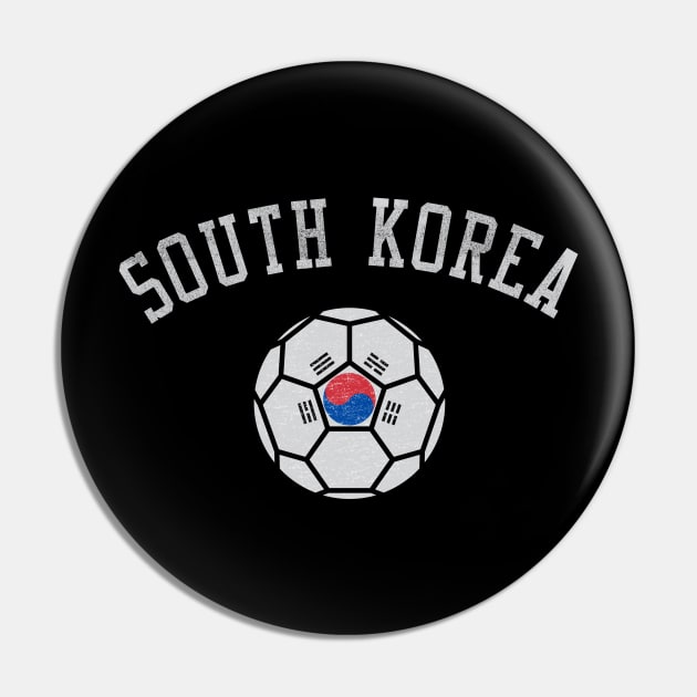 South Korea Soccer Team Heritage Flag Pin by ryanjaycruz