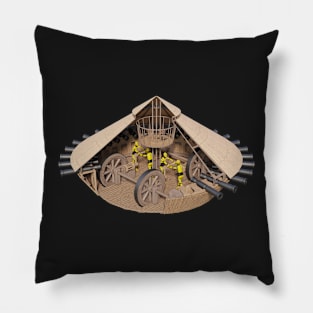 Leonardo da Vinci Tank Pillow