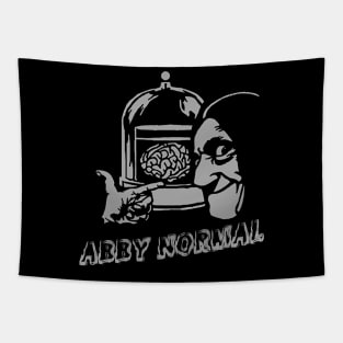 abby normal// black white design T-Shirt Tapestry