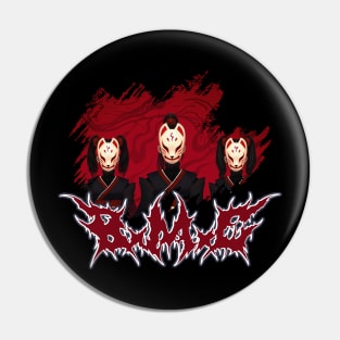 Baby Metal Mask Pin