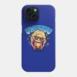 Funny Cute Kawaii UWU 80's Professional Wrestler Cartoon Phone Case