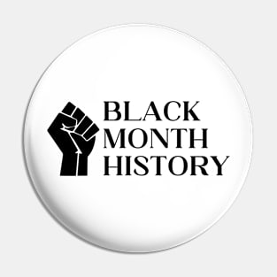 BLACK MONTH HISTORY Pin