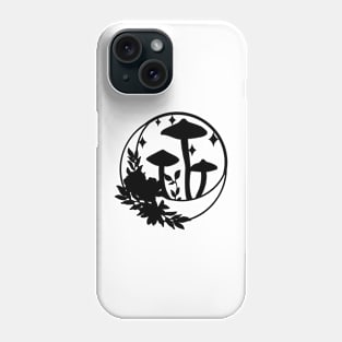 Celestial Fungi and Moon phase 2 Phone Case