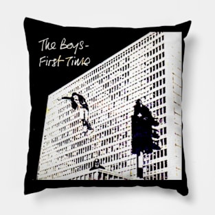 The Boys First Time 1977 Punk Throwback Pillow