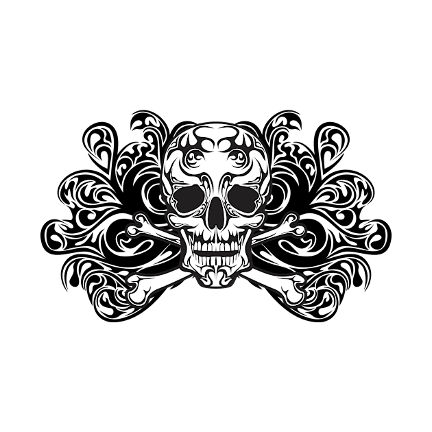 Ornamental Skull by The Lucid Frog