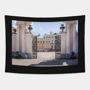 Gates at Rundale Palace in Latvia Tapestry