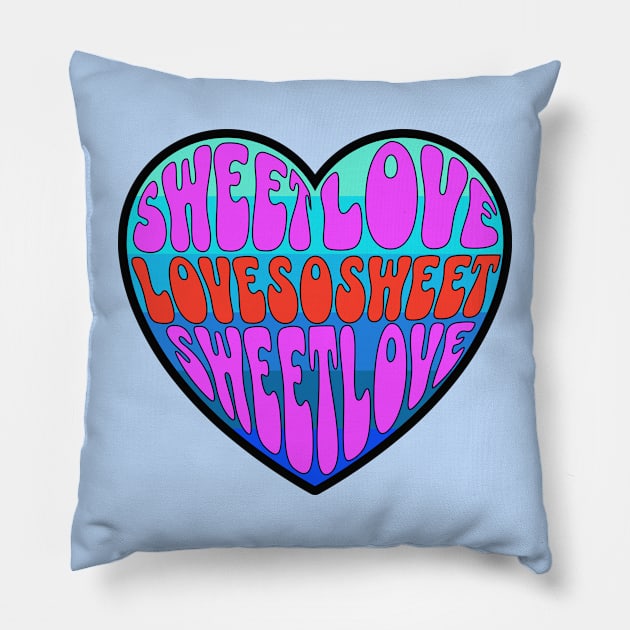 Sweet Love Pillow by Nicoart2077