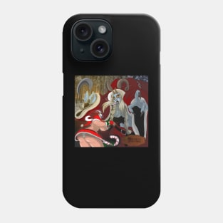 Splatter Kate vs Krampus Phone Case