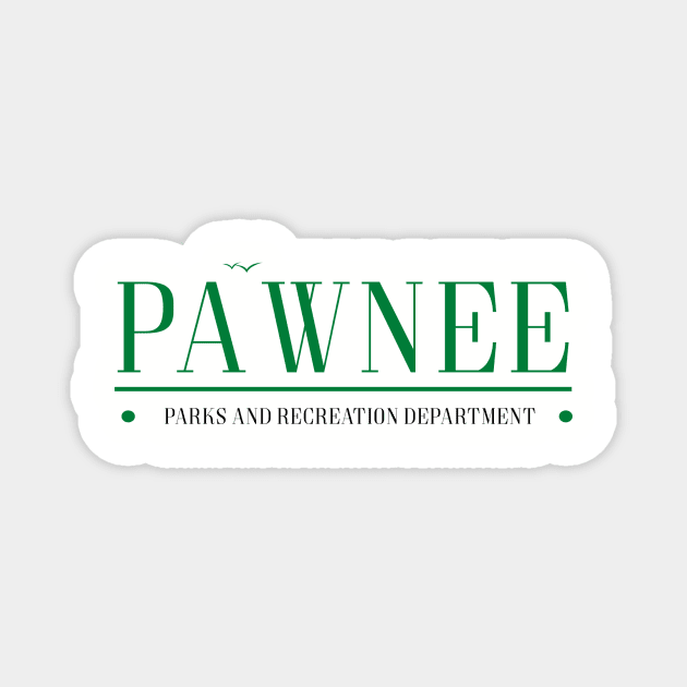 Pawnee Parks & Recreation Magnet by VideoNasties