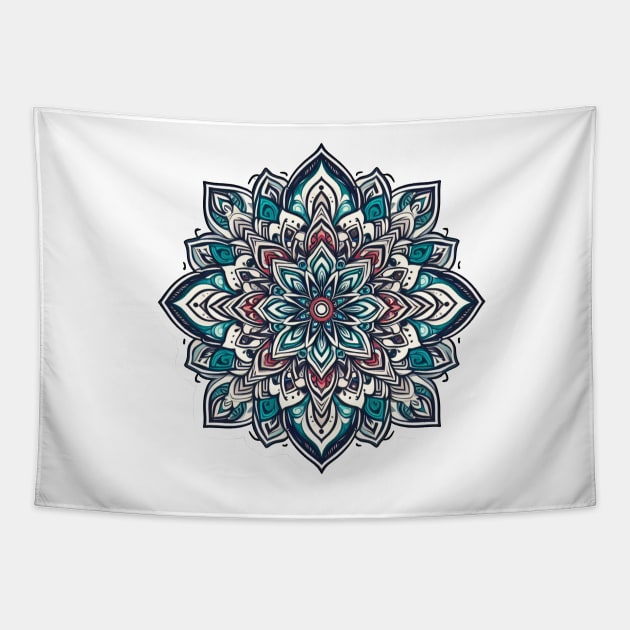 Mandala Tapestry by Samsar