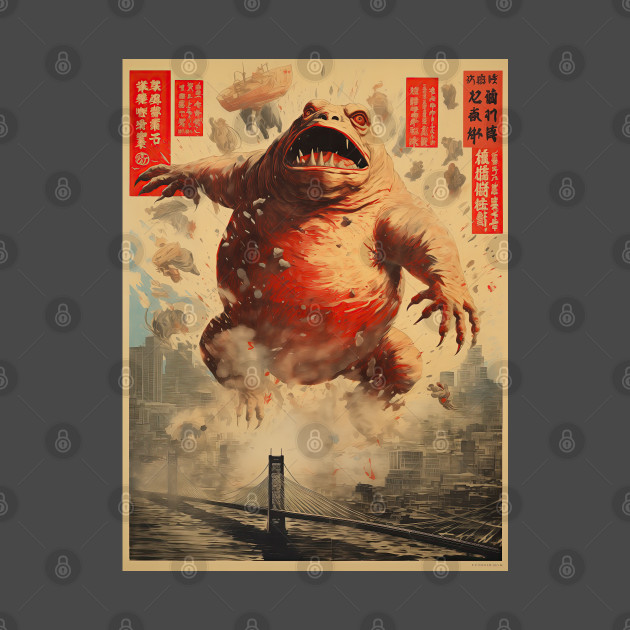 Japanese monster Gama no Abura by obstinator