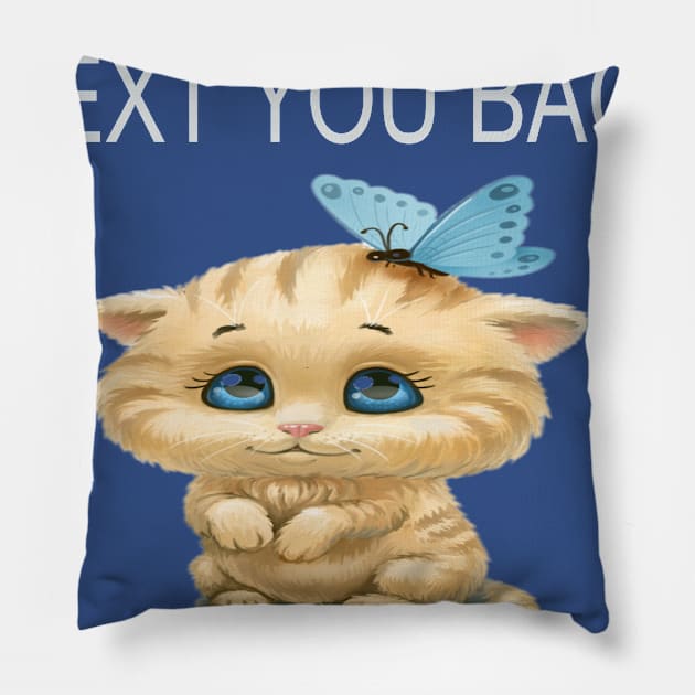 If Cats Could Text You Back - They Wouldn't Pillow by houssem