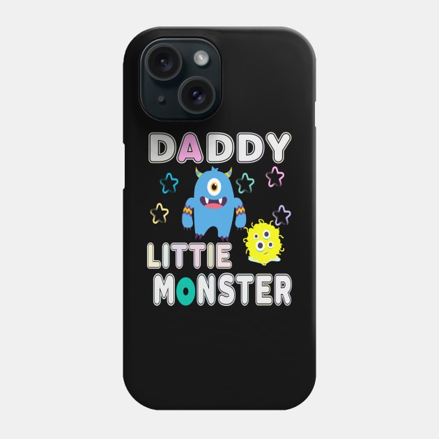 daddys little monster youth Phone Case by Darwish