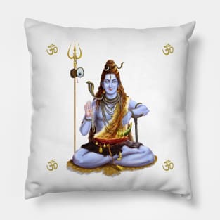 Shiv , shiva , bhole , om, Pillow