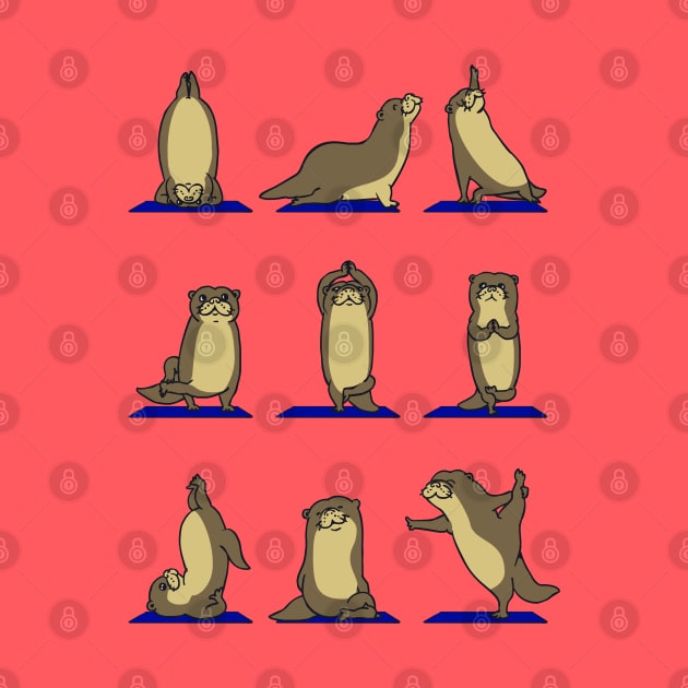 Otter Yoga by huebucket