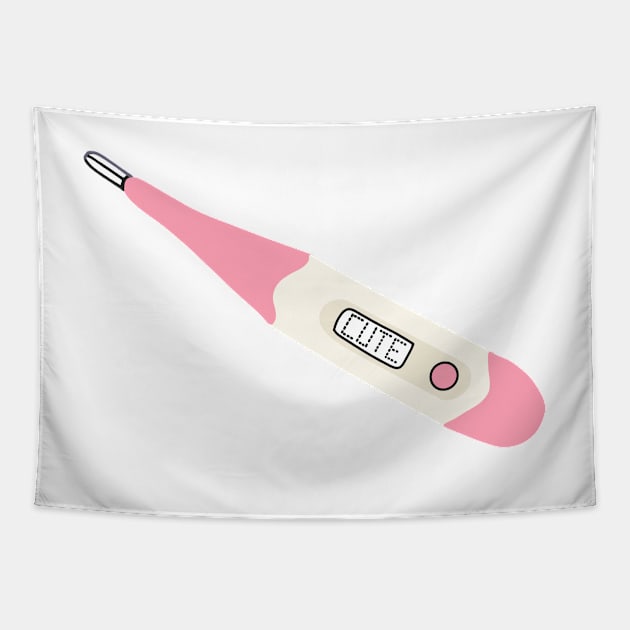 Cute Thermometer Tapestry by MoreThanADrop