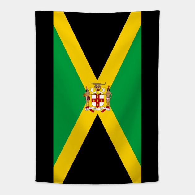 Jamaican Flag Tapestry by Historia
