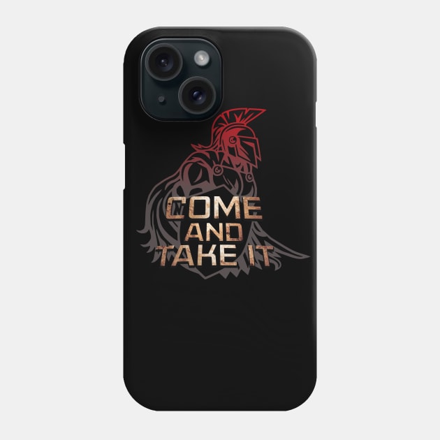Molon Labe - "Come and take it" Phone Case by VibeBoxx