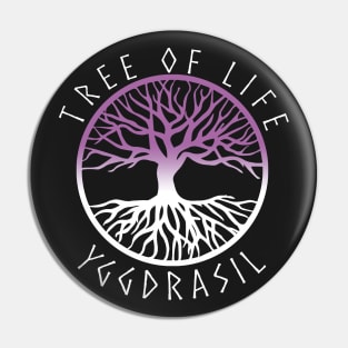 Yggdrasil Tree of Life Pagan Witch As Above So Below Pin