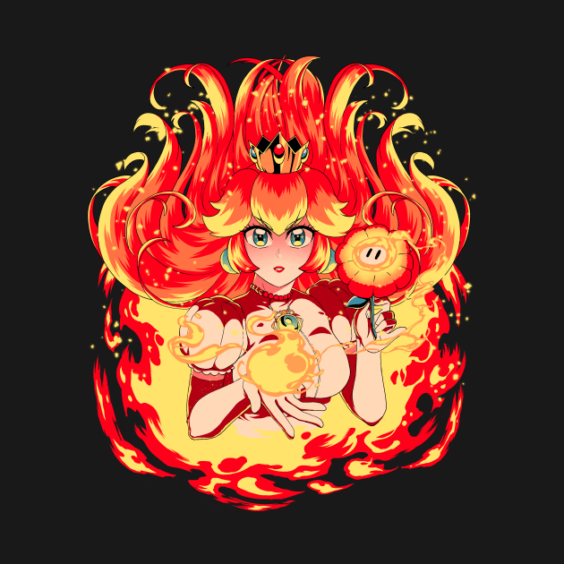 Fire Princess by CoinboxTees