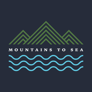 Mountains to Sea - Color T-Shirt