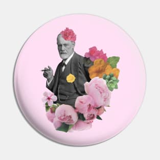 Freud Collage Pin