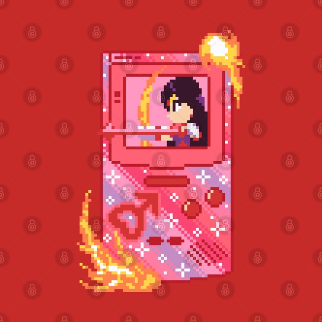 Anime Handheld Pixel Art by AlleenasPixels