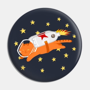 Astro Cat Pin