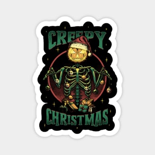 Creepy Christmas Magnet