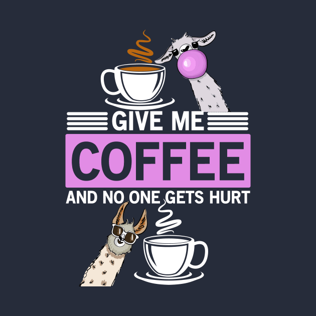 Give Me Coffee No Drama LLama by taana2017