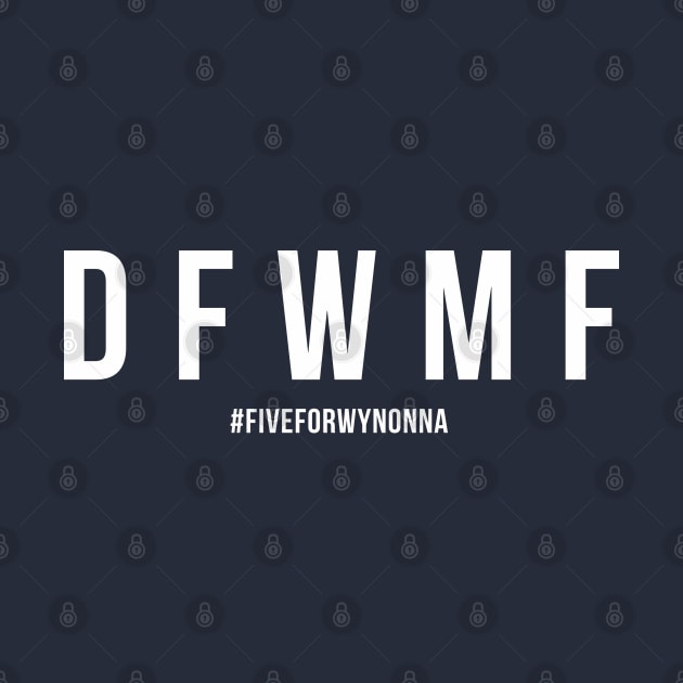 DFWMF - Wynonna Earp #FiveForWynonna by SurfinAly Design 