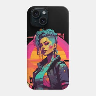 Neon Noir Femme Phone Case