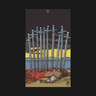 Tarot Card = Ten of Swords T-Shirt