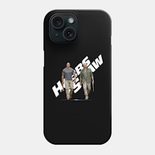 Hollywood Duos: Rock and Statham Phone Case